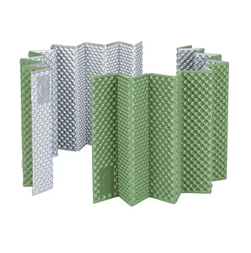 Туристичний спальний килимок (каремат) Naturehike пінка Зелений - фото 6