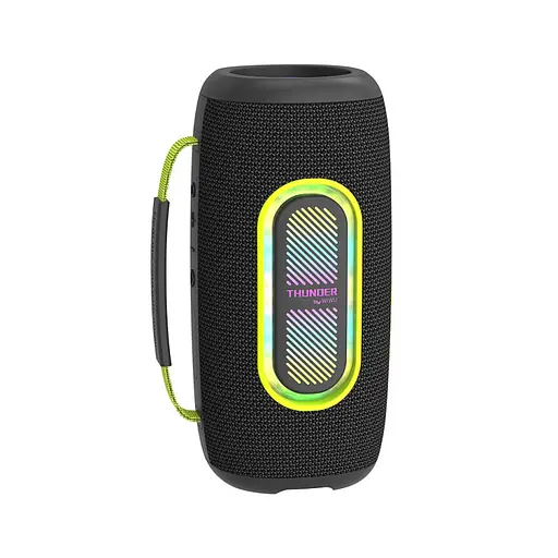 Bluetooth Колонка WIWU H7 Thunder Wireless Portable Speaker Black - фото 3