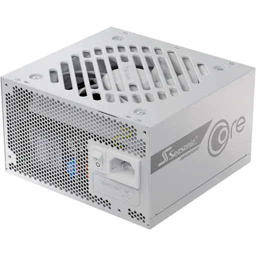 Блок питания 850 Вт, Seasonic Core GX ATX 3.1, белый, модульный, 80+ золотистый, Active PFC, 12 см HDB, 3xMolex/6xSATA - фото 1