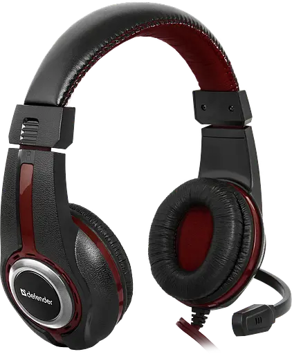 Наушники Warhead G-185 Black+Red (64106) Defender teh0021843 - фото 1