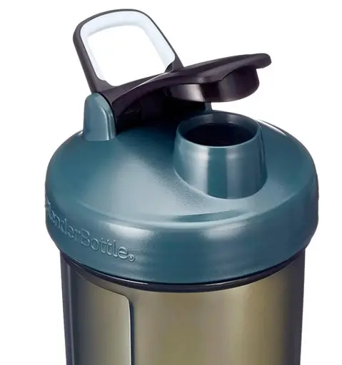 Шейкер спортивний BlenderBottle Pro45 1270 мл Grey/White (Pro45_Grey/White) - фото 2