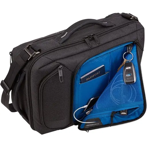 Рюкзак-наплічна сумка Thule Crossover 2 Convertible Laptop 15.6" Bag Black (TH 3203841) - фото 6