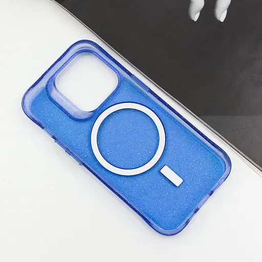 Чохол Epik TPU Radiance with MagSafe для Apple iPhone 13 Pro Max 6.7 Blue - фото 4