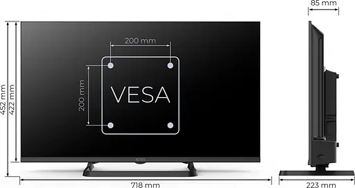 Телевизор Kivi 32'' HD Optima L5 HDR (32H710QB) - фото 9