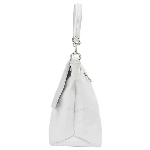 Кожаная женская сумка Virginia Conti 33х23х14 см sum0028625 - фото 3