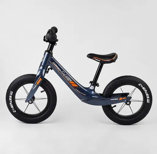 Біговел дитячий Corso 46564 колеса 12" З алюмінієвим виносом керма - фото 3