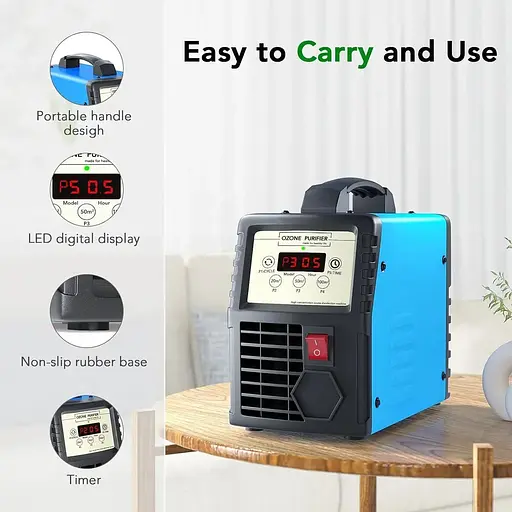 Профессиональный очиститель воздуха FELLAT, 10000 мг/г с таймером для дома, гаража, дворов - фото 3