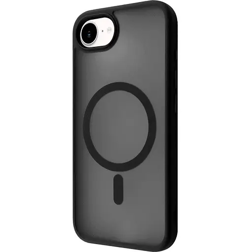 Чехол Wave Matte Insane Magnetic Ring with MagSafe для Apple iPhone 16e Black [131450]