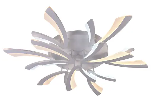 Люстра светодиодная акриловая Sirius 6042-9 WT 92W