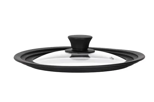 Крышка универсальная Ardesto Black Mars Smart для сковороды 24/26/28 см (AR2428UL) - фото 2