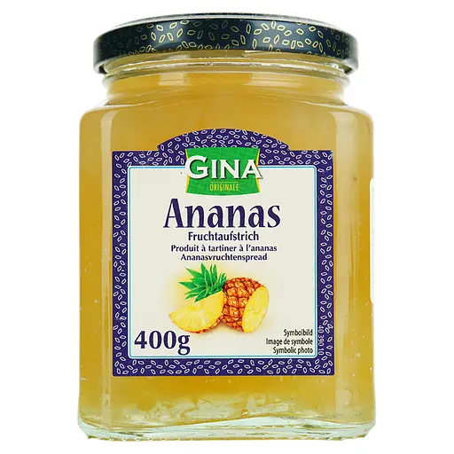 Джем Gina ананасовый 400 г