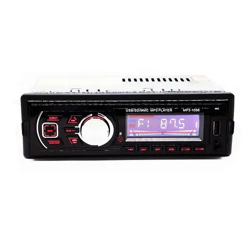 Автомагнитола MP3 1096 BT 1 DIN с LED дисплеем