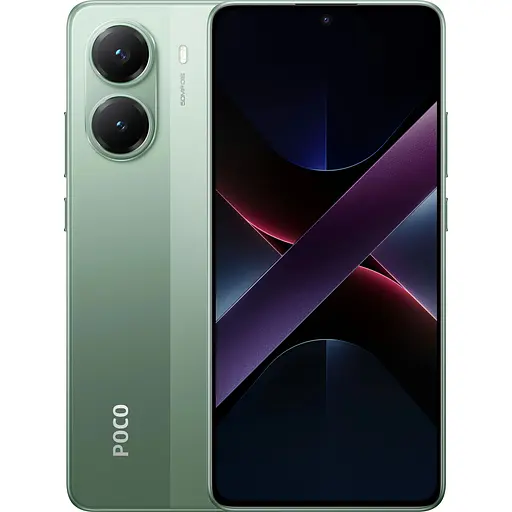 Смартфон Xiaomi Poco X7 Pro 12/512GB Green (Global Version) (with charger) [5G, NFC]