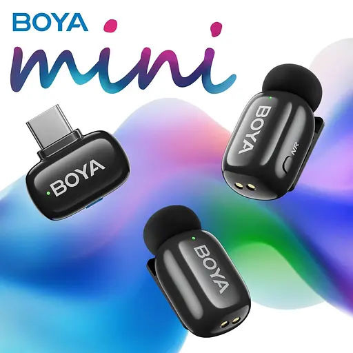 Микрофон Boya mini-23 Type-C Black (mini-23) - фото 5