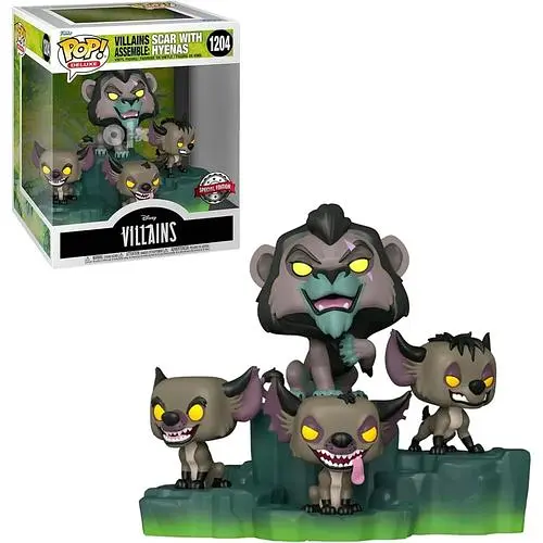Фігурка Funko Король Лев Шрам з гієнами The Lion King Scar with Hyenas 15 см LK SH 1204 - фото 1