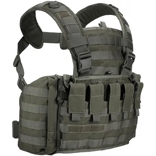 Жилет розвантажувальний Tasmanian Tiger Chest Rig MKII M4 Olive (1033-TT 7160.331) - фото 2