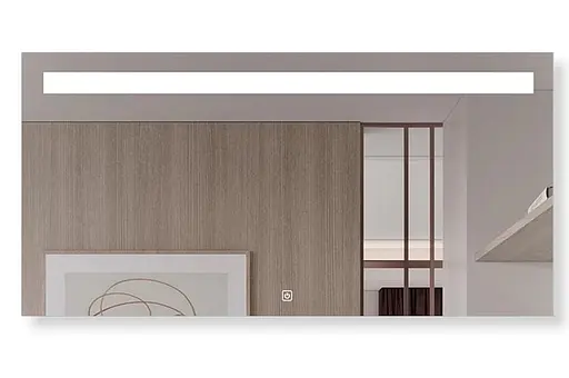 Дзеркало Dusel DE-M3021 65x80 см, Білий - фото 3