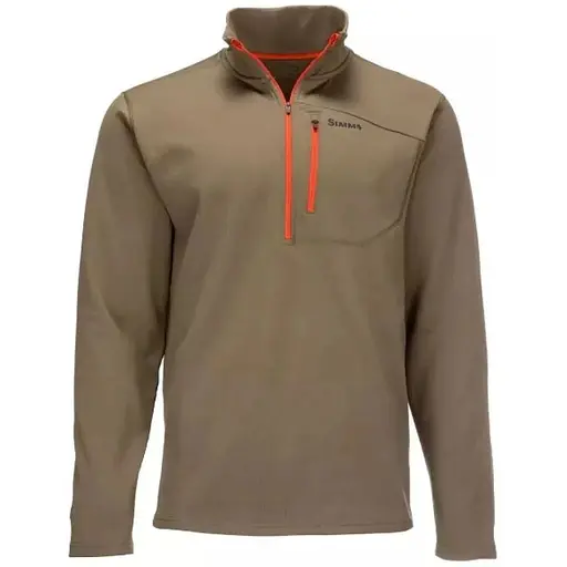 Кофта Simms Thermal 1/4 Zip Top Dark Stone L (1102-13314-781-40)