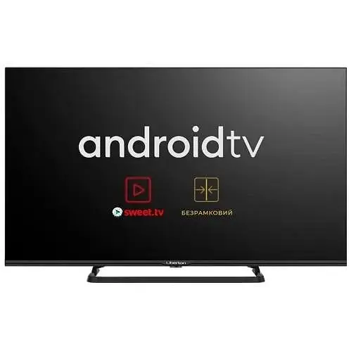 Телевізор 43" Liberton LTV-43F01AT LED FulHD 1920x1080 60Hz Smart TV DVB-T2 HDMI USB VESA 200x200 - фото 1