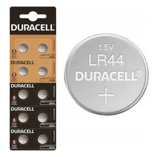 Батарейка Duracell LR44/A76 (10шт) - фото 2