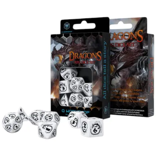 Набор кубиков Dragons Opal Dice Set , 7 шт. (SDRA02)