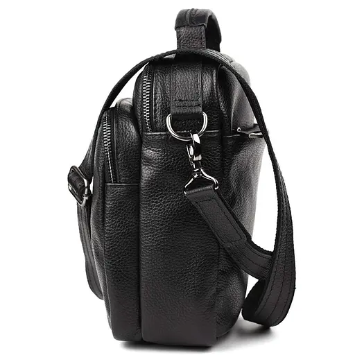 Чоловіча шкіряна сумка через плече TARWA 24х26х9 см sum0025370 - фото 3