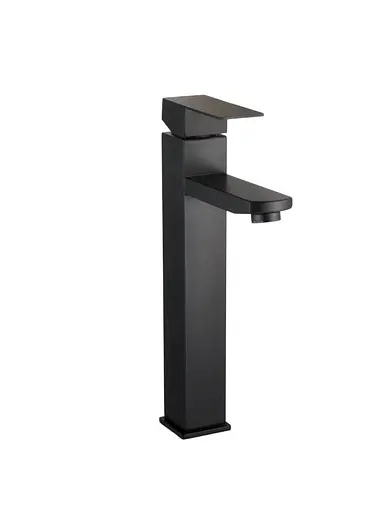 Смеситель для умывальника Globus Lux Sicilia SBQ-201-BB Черный матовый - фото 1