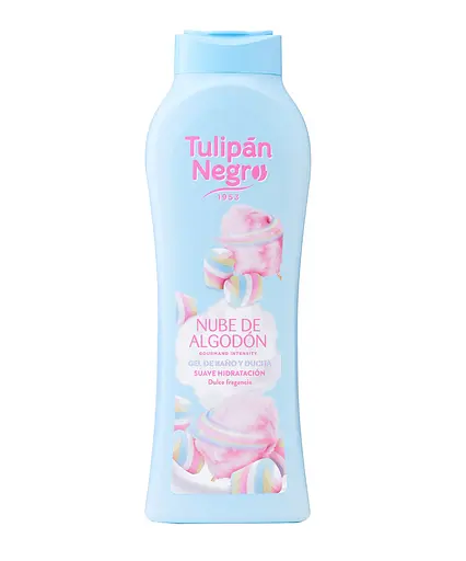 Гель для душу Бавовняна хмара Tulipan Negro 650 мл - фото 1