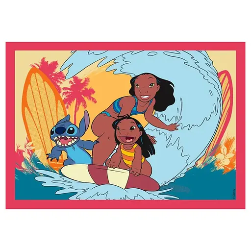  Пазл 4 в 1 Clementoni Stitch: 12+16+20+24 елементи (21745) - фото 4