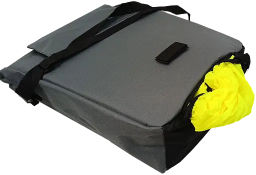 Велосипедная сумка Bikemate на багажник с дождевиком 22L серая sum0028926 - фото 10