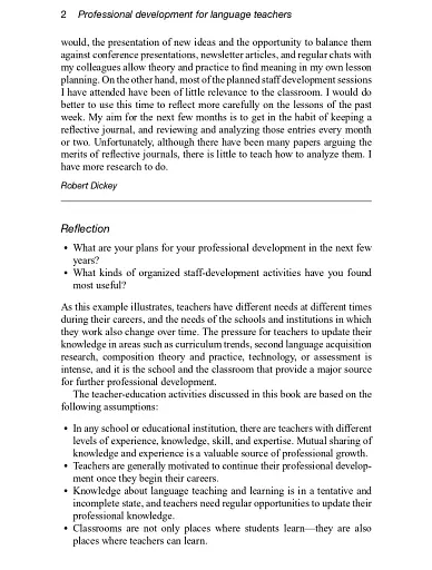 Professional Development for Language Teachers. Strategies for Teacher Learning - фото 3
