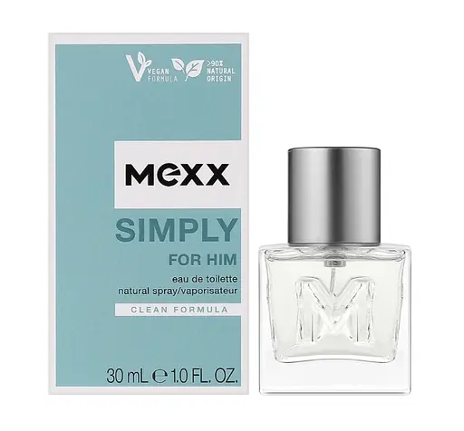 Оригинал Mexx Simply For Him 30 мл туалетная вода - фото 1