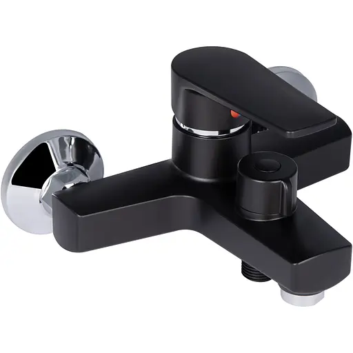 Змішувач для ванни Brinex 35B 006N Чорний матовий - фото 1