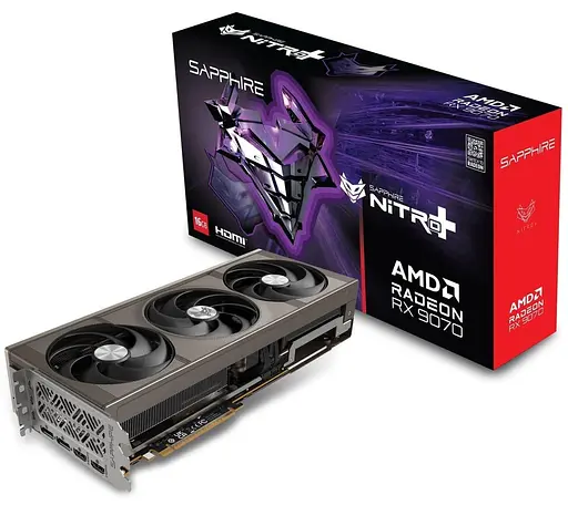 Видеокарта Sapphire AMD Radeon RX 9070 16GB Nitro+ (11349-01-20G) (GDDR6, 256 bit, PCI-E v5.0 x16) - фото 6