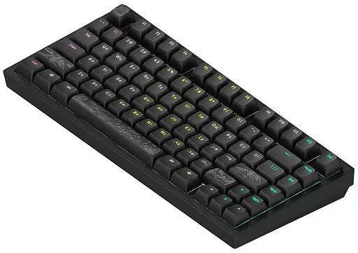 Клавіатура Dark Project ALU81 Terra Nostra ENG/UA (DPKB_NOSTRA_81_ANSI_BLACK_UA) - фото 3