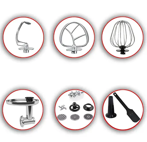 Кухонная машина DMS 3в1 2100 W Black - фото 3