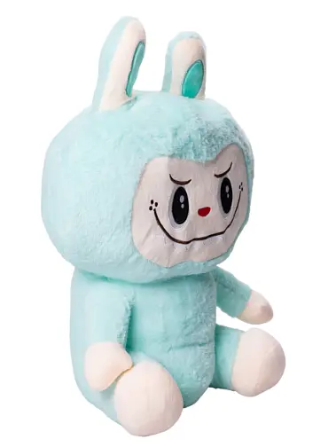 Детский набор Игрушка плед Лабуба голубой мягкая игрушка с пледом для детей - фото 3