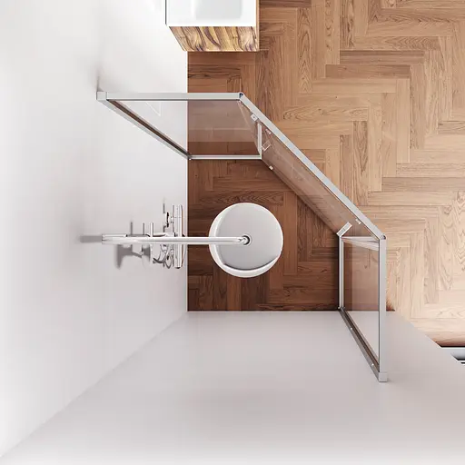 Душевая кабина AM.PM Gem 5-corner Pivot W90UG-405-9090-MT - фото 6