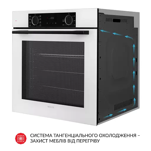 Духовой шкаф электрический Weilor FDO6F8WT - фото 9
