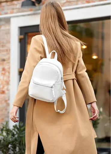 Женский рюкзак Sambag Talari MSO белый 31 х 22 х 12 см (12219008e) - фото 9