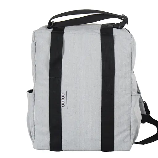 Рюкзак-антикрадій OOLOO Кенгуру mini 40x30x12 см, попелясто-сірий 602/700