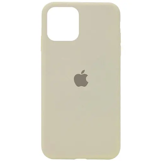 Чехол Epik Silicone Case Full Protective AA для Apple iPhone 11, 6.1 Бежевый/Antique White - фото 1