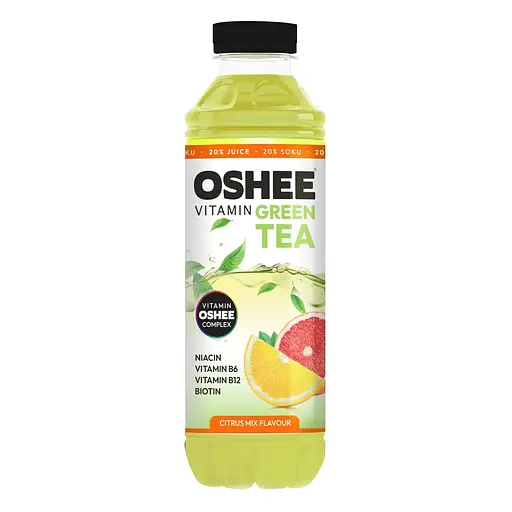 Чай холодный OSHEE Vitamin ZERO Green Citrus Mix 0.555 л