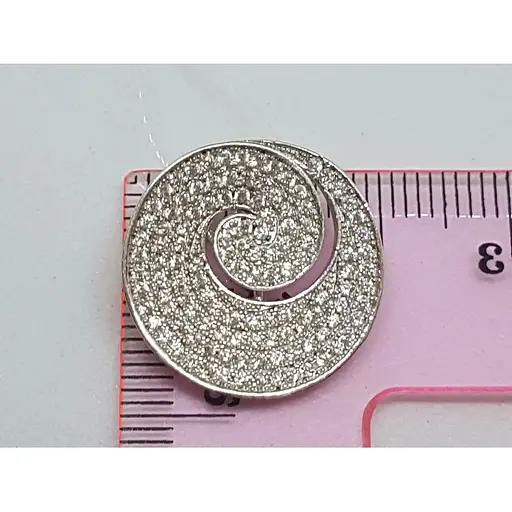 Серебряная подвеска Подиум с фианитами. GP7300 - фото 3