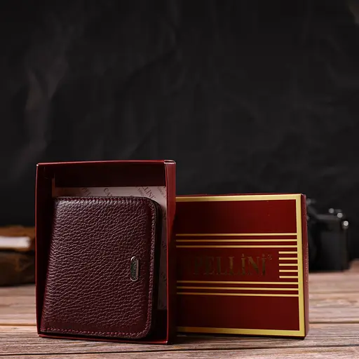 Жіночий шкіряний гаманець Canpellini 10х9х1 см acs0025509 - фото 8