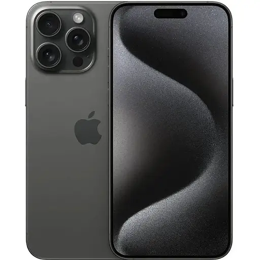 Смартфон Apple iPhone 15 Pro Max eSIM 256 GB Black Titanium (Grade B) Seller Refurbished - фото 1