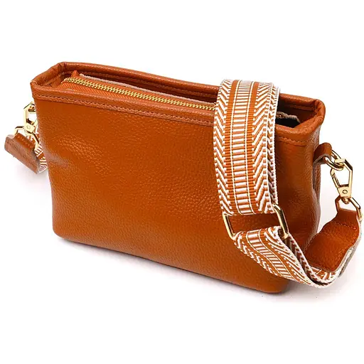 Сумка кожаная женская Vintage 21х14х10 см sum0022739 - фото 1