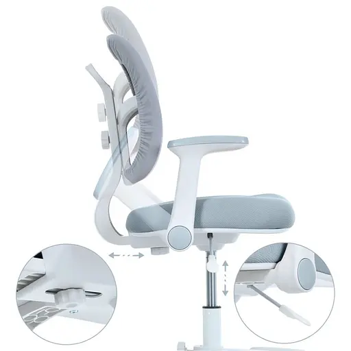 Дитяче крісло M 6250-11 з підлокітником і підніжкою - фото 4