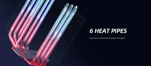 Кулер для процессора ID-Cooling Frozn A610 Black (FROZN A610 BLACK) - фото 7