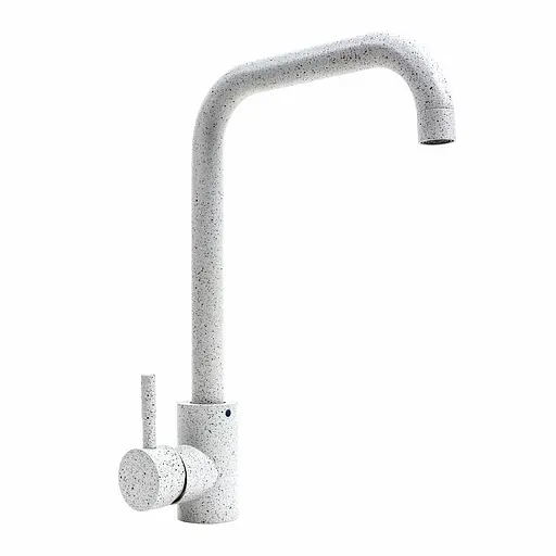 Смеситель для кухни Platinum NS02B (3008B-NA) Топаз Белый - фото 1